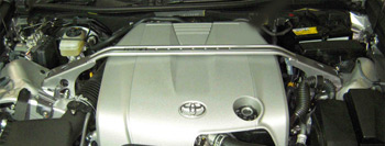クラウンアスリート3.5L(GRS214)フロント装着例